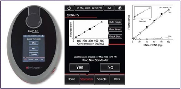 Qubit Fluorimager