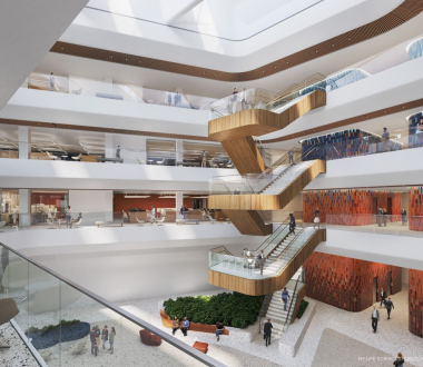 Wadsworth Center Rendering interior